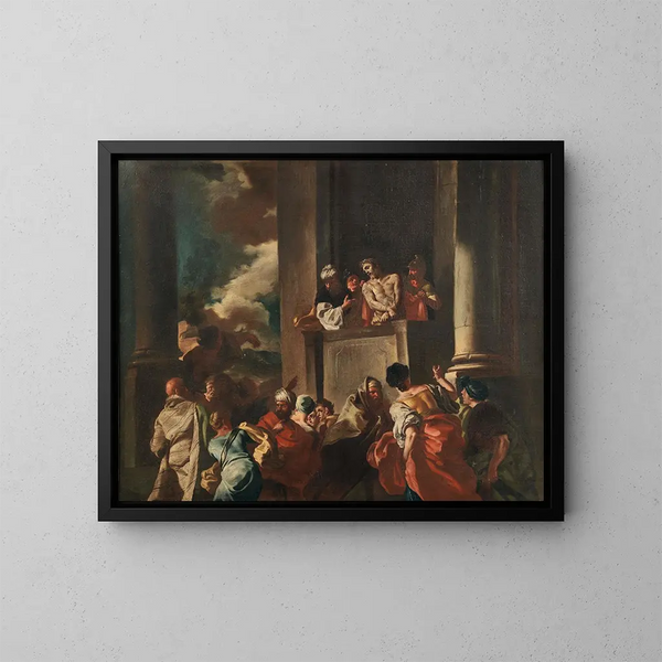 Hier is de man - Francesco de Mura — ingelijst kunstwerk aan de muur