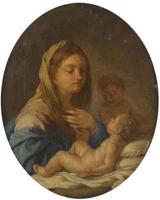 Francesco de Mura - The Madonna And Child With The Infant Saint John The Baptist.webp