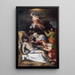 Lamentation sur le Christ mort - Francesco de Rossi — ingelijst kunstwerk aan de muur