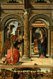 L'Annonciation - Francesco del Cossa — weergave van het kunstwerk