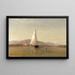 L'Hudson aan de Tappan Zee - Francis Augustus Silva — ingelijst kunstwerk aan de muur