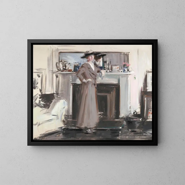 Reflecties - Francis Campbell Boileau Cadell — ingelijst kunstwerk aan de muur