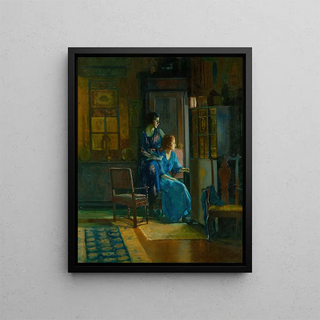 Francis Coates Jones - At the Window.webp