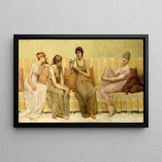 Francis Davis Millet - Reading the Story of Oenone.webp
