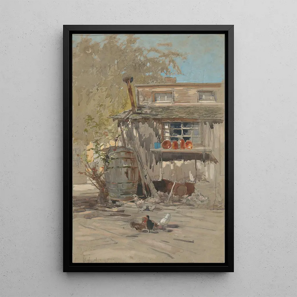 Francis Hopkinson Smith - Barnyard.webp