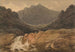 Cader Idris, Noord-Wales - Francis Nicholson — weergave van het kunstwerk