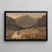Cader Idris, Noord-Wales - Francis Nicholson — ingelijst kunstwerk aan de muur