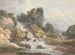 Waterval - Francis Nicholson — weergave van het kunstwerk