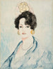 oorbellen zwart - Francis Picabia — weergave van het kunstwerk