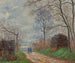 Chemin des Sablons à Moret - Francis Picabia — weergave van het kunstwerk