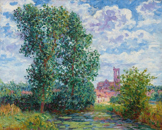 Francis Picabia - Effet de soleil par temps dorage Larchant.webp