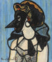 Vrouw met masker - Francis Picabia — weergave van het kunstwerk
