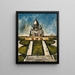 Onbekend Sacré-Cœur Montmartre - Francis Picabia — ingelijst kunstwerk aan de muur