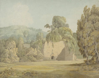 Francis Towne - An Ivy Covered Ruin.webp