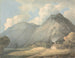 Craig yr Aderyn nabij Llanfihangel-y-Pennant - Francis Towne — weergave van het kunstwerk