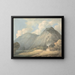 Craig yr Aderyn nabij Llanfihangel-y-Pennant - Francis Towne — ingelijst kunstwerk aan de muur