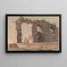 L'Aqueduc van Claude, Rome - Francis Towne — ingelijst kunstwerk aan de muur