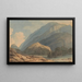 L'Entrée dans Borrowdale - Francis Towne — ingelijst kunstwerk aan de muur