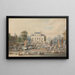 Procession of the boatmen and lightermen at Southwark - Francis Vincent — framed artwork on a wall