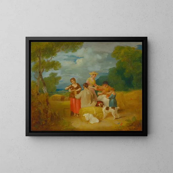 Midi - Francis Wheatley — ingelijst kunstwerk aan de muur