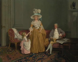La famille Saithwaite - Francis Wheatley — weergave van het kunstwerk