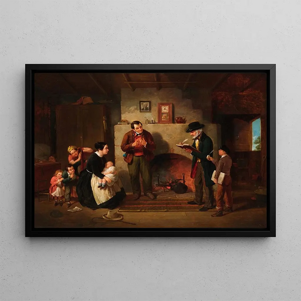 Francis William Edmonds - Taking the Census.webp