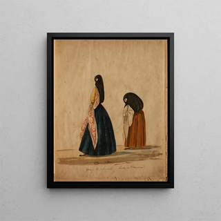 Francisco Fierro - Going to church Lady and duenna.webp