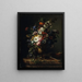 vaas met bloemen - Francisco Lacoma y Fontanet — ingelijst kunstwerk aan de muur