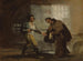 Le frère Pedro offre des chaussures à El Maragato et se prépare à écarter son arme. - Francisco de Goya — weergave van het kunstwerk