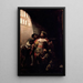 Saint Herménégilde en prison - Francisco de Goya — ingelijst kunstwerk aan de muur