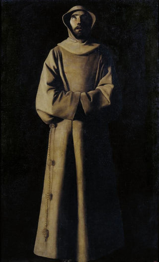 Francisco de Zurbarn - Saint Francis Of Assisi According To Pope Nicholas Vs Vision.webp