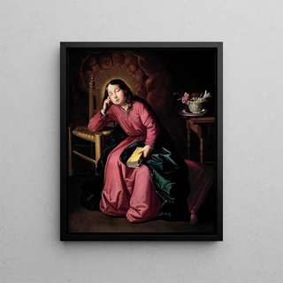 Francisco de Zurbarn - The Child Virgin Asleep.webp