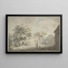Peasant Entertainment in Overveen - Franciscus Andreas Milatz — framed artwork on a wall