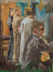 figuratieve scène - Franciszek Bartoszek — weergave van het kunstwerk