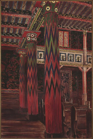 Franciszek Bruzdowicz - Polychrome project for the church in Cimkowicze Minsk Governorate.webp