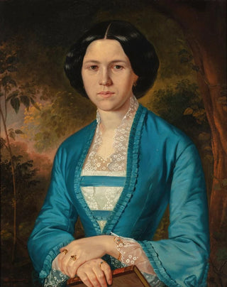 Franciszek Mielnicki - Portrait of a lady.webp