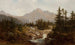 Landschap van de Tatra-bergen - Franciszek Wąsowski — weergave van het kunstwerk
