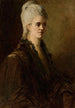 Portret van een vrouw, Mme Zarewicz - Franciszek Żmurko — weergave van het kunstwerk
