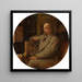 François Franck - Charles Mertens — ingelijst kunstwerk aan de muur