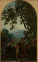 The Baptism of Christ - François-Louis Français — artwork view
