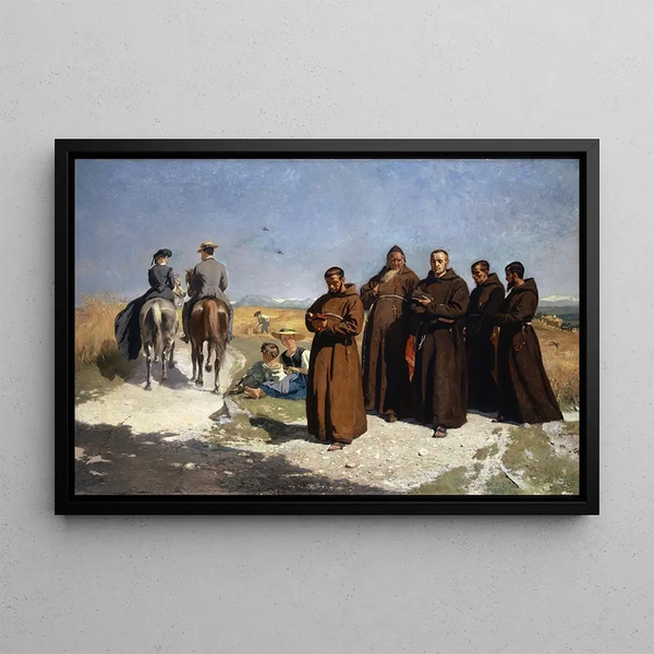 Frank Buchser - Asceticism and the Joy of Living.webp
