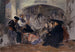 Veiling van schilderijen in Sevilla - Frank Buchser — weergave van het kunstwerk