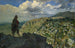 Brigand en garde dans les montagnes - Frank Buchser — artwork view