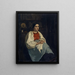 Meisje van Oberhasli - Frank Buchser — ingelijst kunstwerk aan de muur