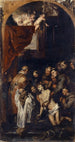 Laatste communie van Sint Franciscus - Frank Buchser — weergave van het kunstwerk
