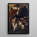 Laatste communie van Sint Franciscus - Frank Buchser — ingelijst kunstwerk aan de muur