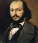 Portret van een man met baard - Frank Buchser — weergave van het kunstwerk