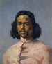 Portret van een mulat - Frank Buchser — weergave van het kunstwerk