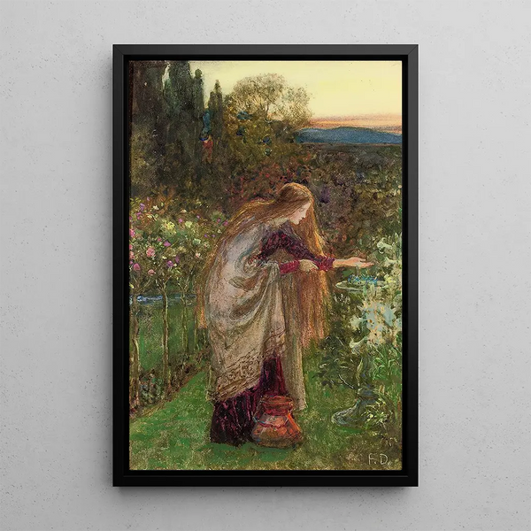 Frank Dicksee - The Sensitive Plant.webp