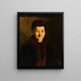 Portret van een oude dame - Frank Duveneck — ingelijst kunstwerk aan de muur